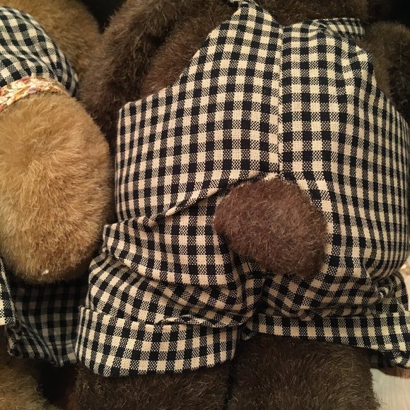 2 vintage Gund bears, Mr & Ms - Picture 6 of 6